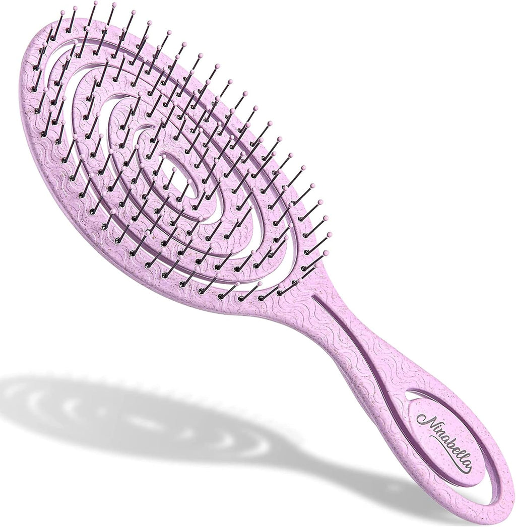 Ninabella Cepillo Pelo Antitirones - Cepillo Pelo Mojado Antirotura Para Mujer Y Hombre - Peine Antienredos Niños Y Niñas - Cepillos Para Alisar Cabello Rizado Liso O Mojado