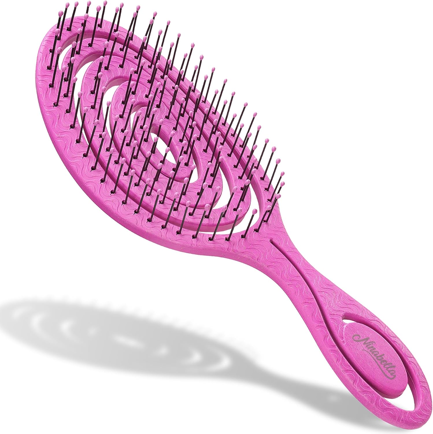 Cepillo Desenredante Espiral Ninabella — Sin Tirones para Todo Tipo de Cabello